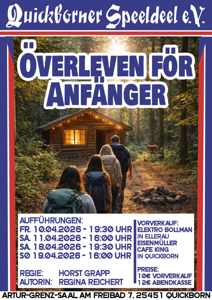Flyer "Överleven för Anfänger"